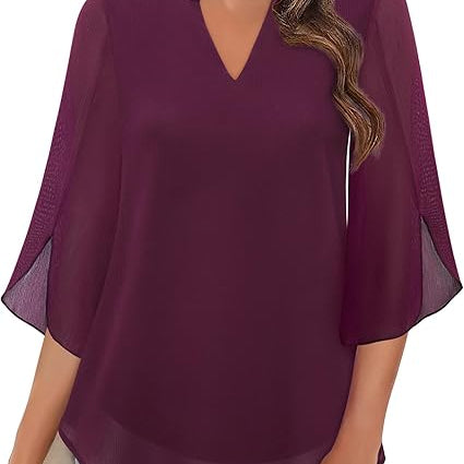 Elegancka Bluzka Casual Dla Kobiet