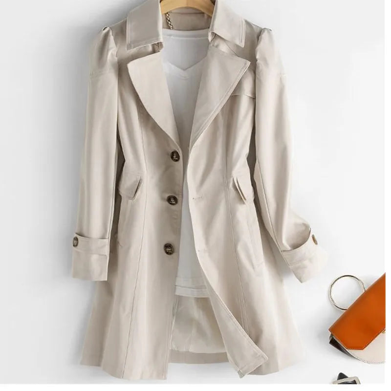 ELSASHAPE | KLASYCZNY TRENCH COAT DLA KOBIET