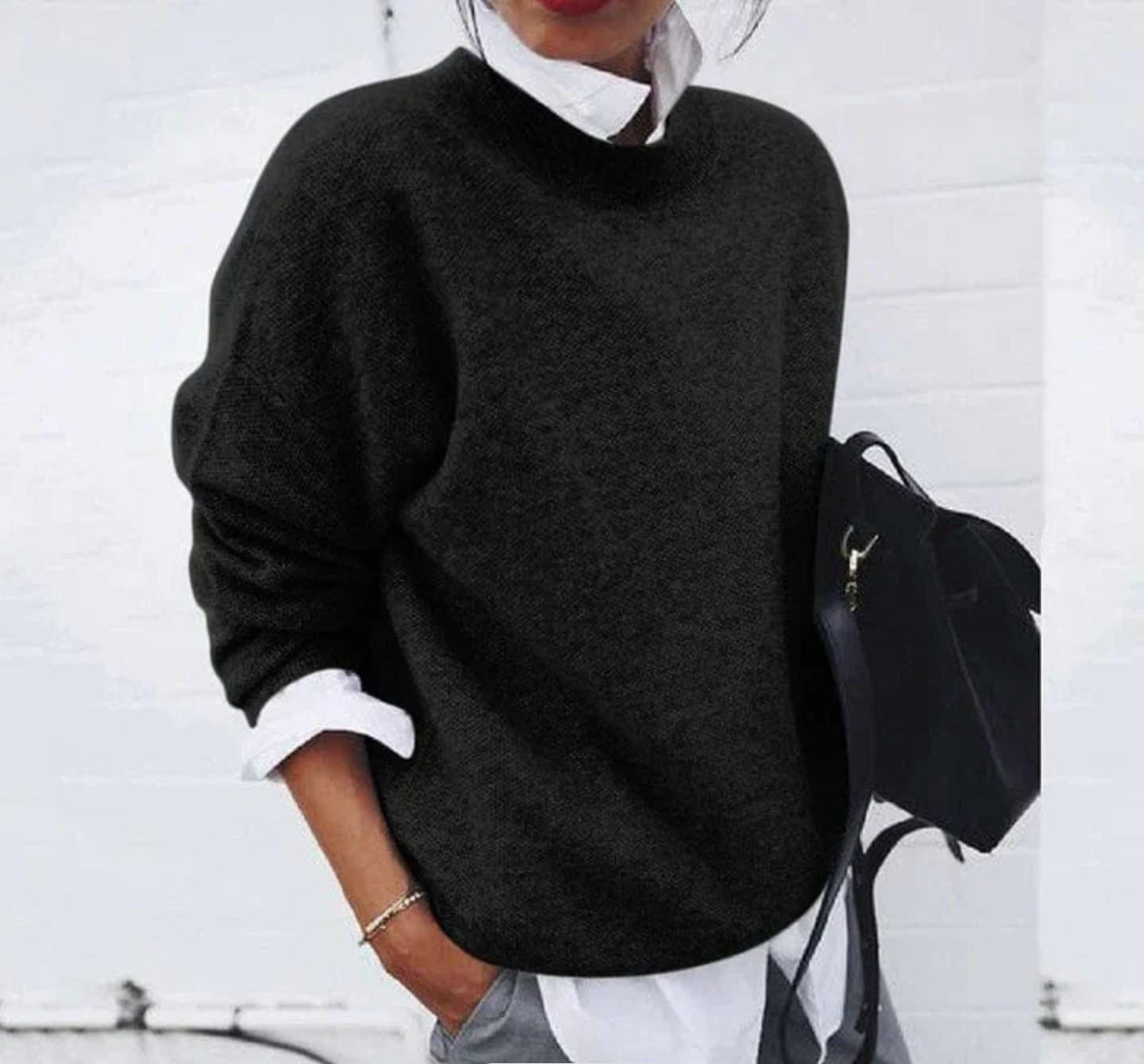 ELSASHAPE | SWETER DAMSKI Z KASZMIRU