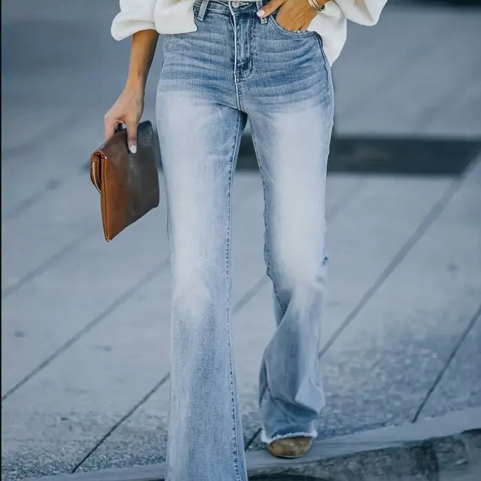 ELSASHAPE | BOOTCUT DENIM JEANSY DLA KOBIET