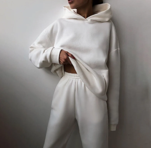 ELSASHAPE | DRESOWY KOMPLET Z KAPTUREM DLA KOBIET