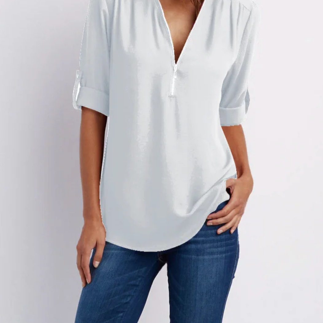 ELSASHAPE | GŁĘBOKI DEKOLT BLUZKA DLA KOBIET