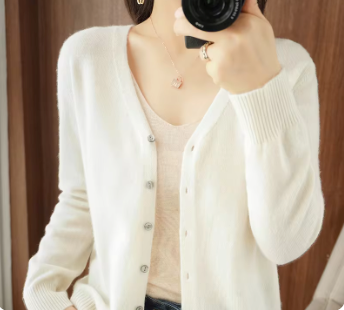 ELSASHAPE | KARDIGAN Z WEŁNĄ I KASZMIREM DLA KOBIET