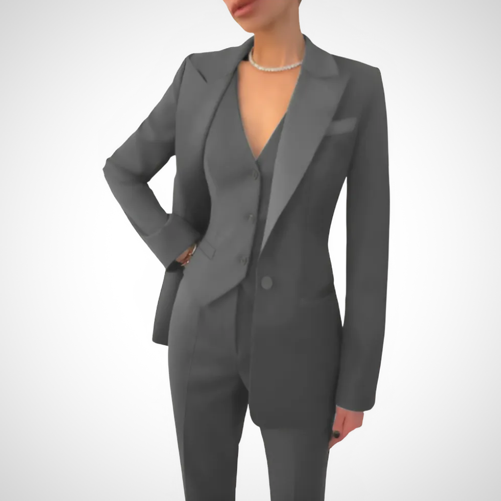 Elsashape | Three-Piece Suit Set Dla Kobiet