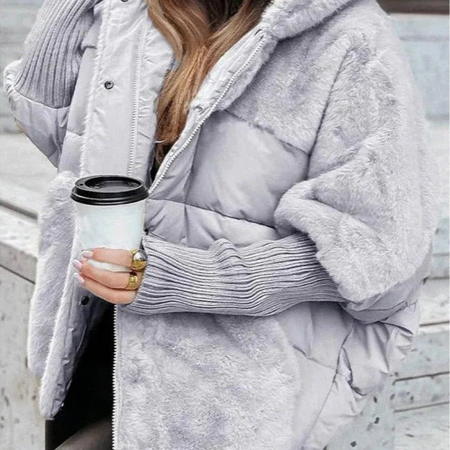 ELSASHAPE | KURTKA PUCHOWA Z KAPTUREM DLA KOBIET