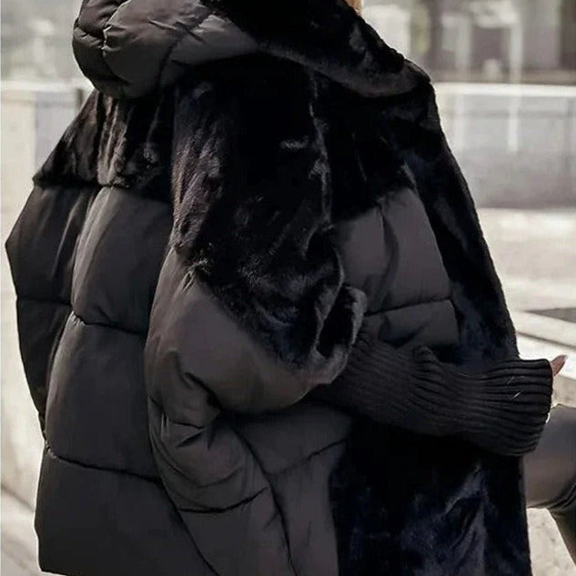 ELSASHAPE | KURTKA PUCHOWA Z KAPTUREM DLA KOBIET