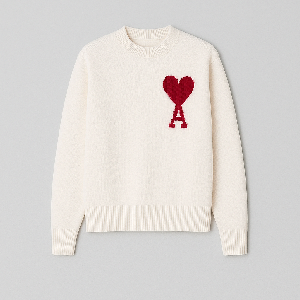 ELSASHAPE | SWETER DAMSKI Z MOTYWEM SERCA